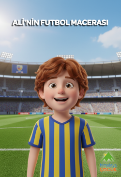 Futbol Temalı Kişiye Özel Çocuk Kitabı